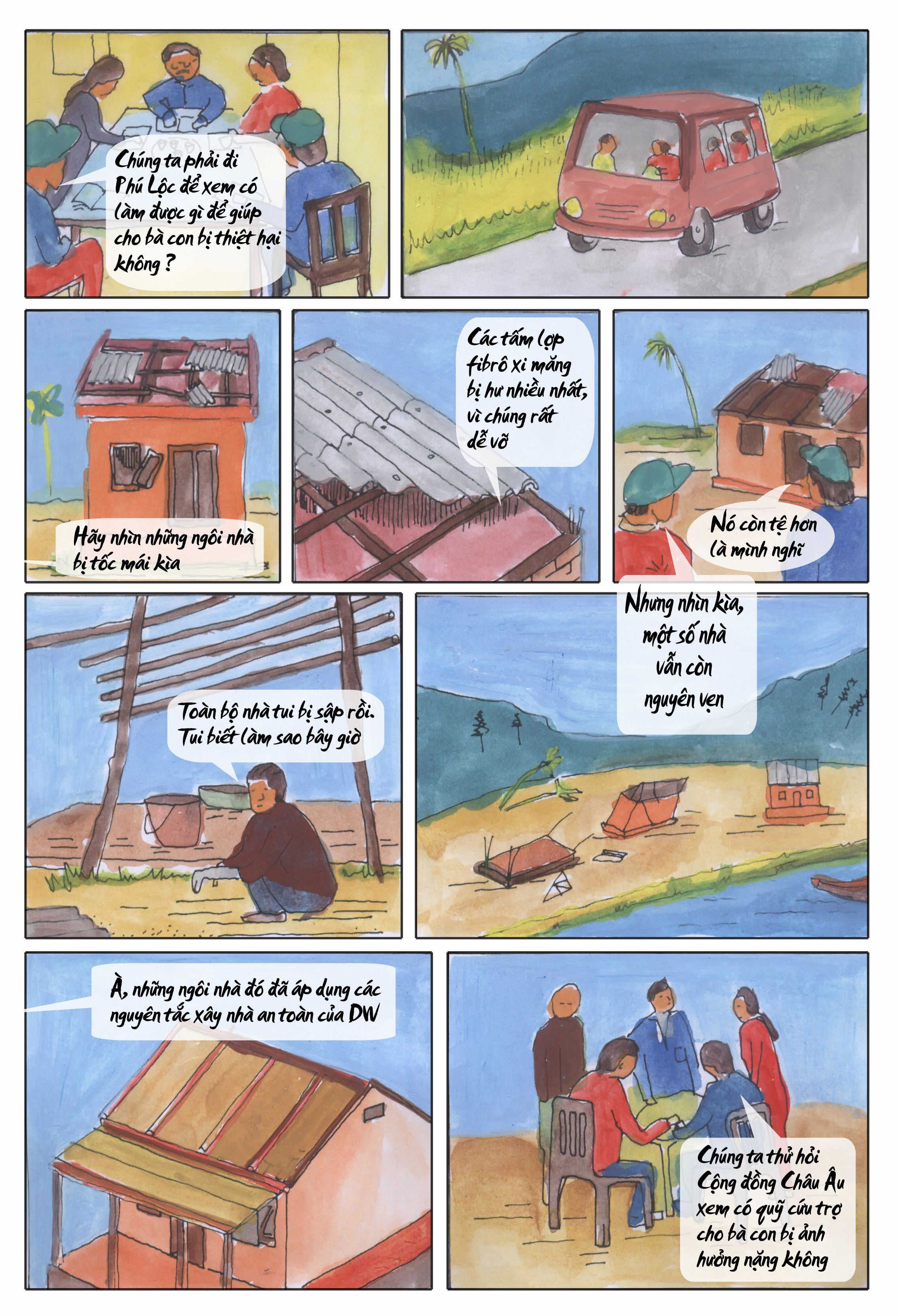 Post Xangsane typhoon Cartoon | DW Digital Archive