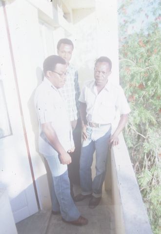 DW worked with OMA (Angola women's organization) on this project to build latrines.