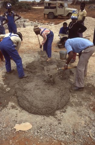 DW worked with the South West Africa Peoples Organization (SWAPO) on this project to support Namibian refugees.