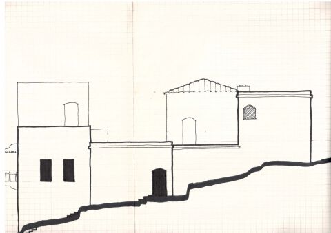 Visits to traditional buildings in Lebanon with Hassan Fathy in 1973 waiting to fly to Oman.
