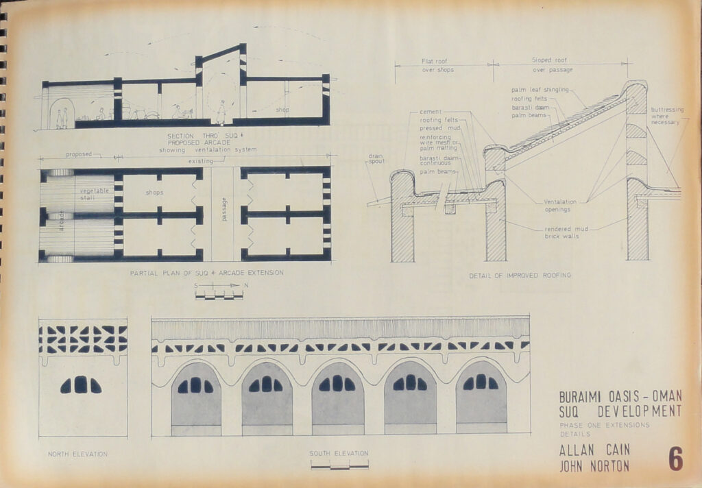 17 Buraymi Souk sections and details.
